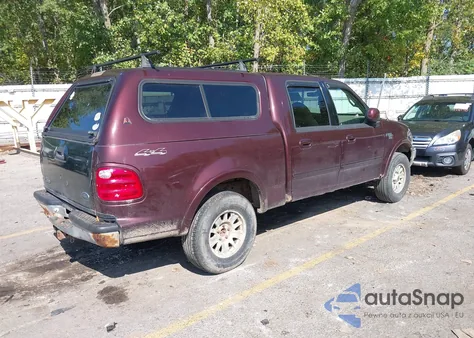 2001 Ford F-150 King Ranch Edition/Lariat/Xlt из США, поврежденный, VIN 1FTRW08L91KD71796